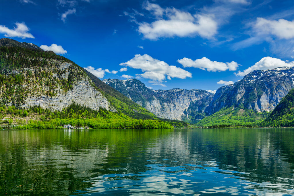 Berge und See in Österreich